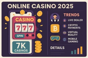 Онлайн-казино 2025: 7к казино и главные тренды индустрии азартных игр